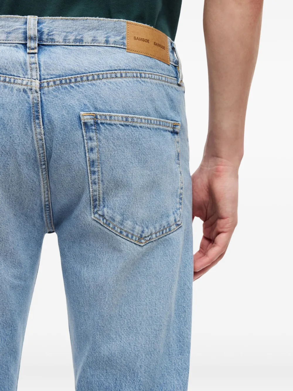 SAMSOE Sataylor jeans Blauw