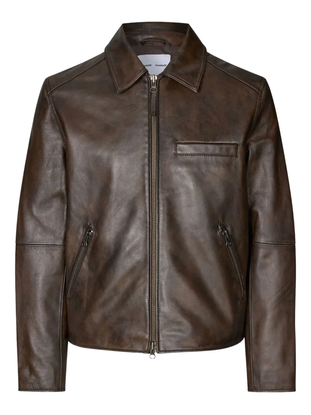 SAMSOE SAMSOE Sacliff zip jacket | Brown | Image 1