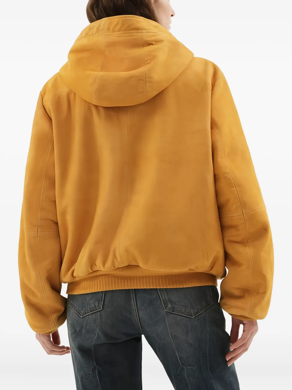 1989 Studio Hooded Zip-up Jacket In Yellow