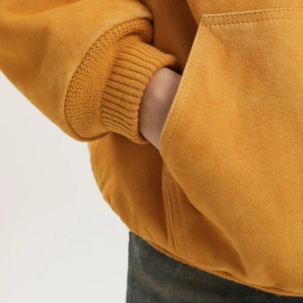 1989 Studio Hooded Zip-up Jacket In Yellow