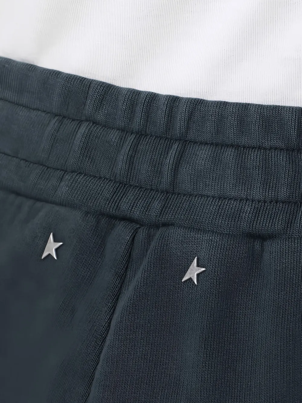 Golden Goose Star Track Pants In Black