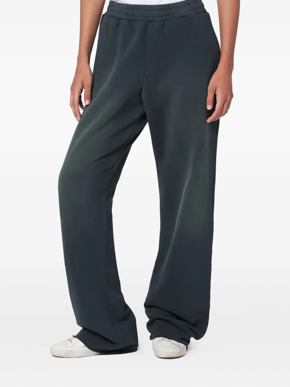 Golden Goose Star Track Pants In Black