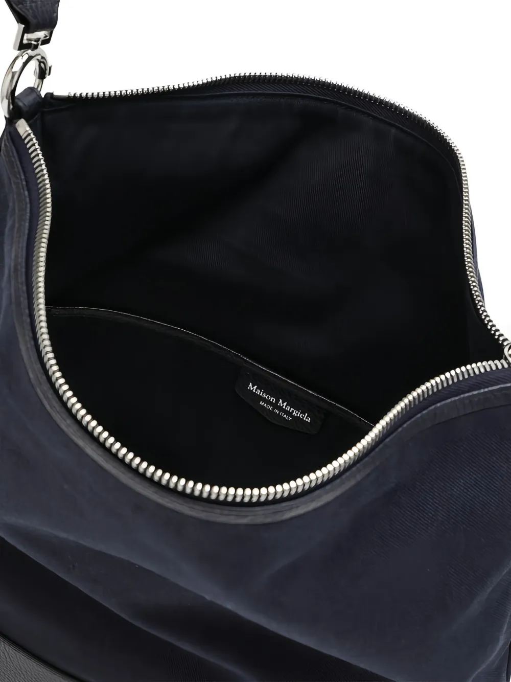 Maison Margiela Messengertas met logoplakkaat Blauw