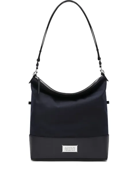 Maison Margiela logo-plaque messenger bag