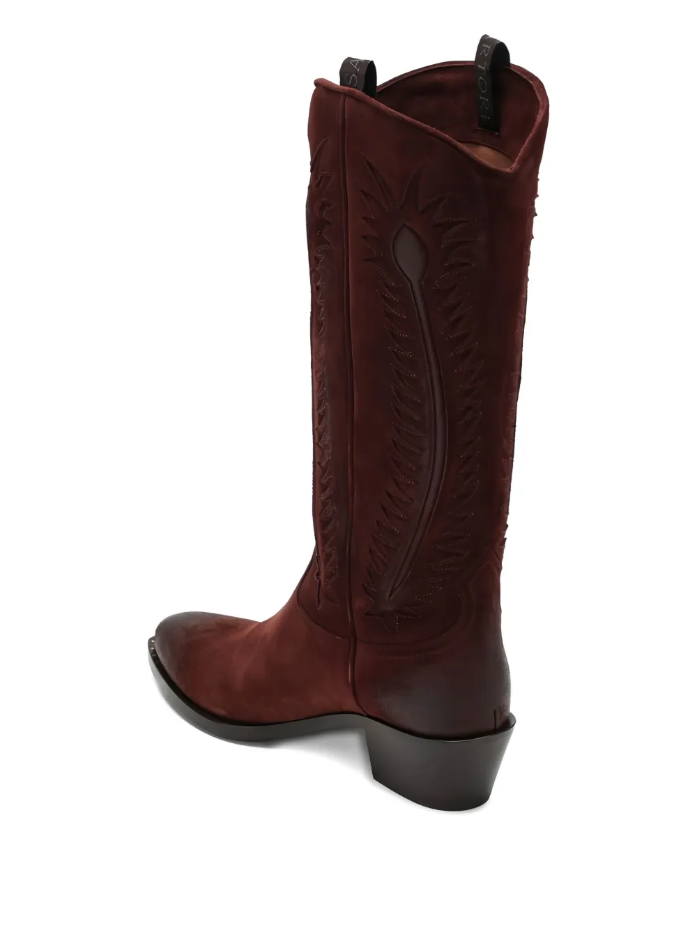 Sartore Suède cowboylaarzen Bruin