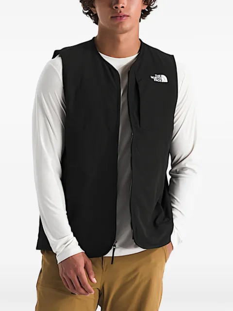 The North Face zip sleeveless jacket