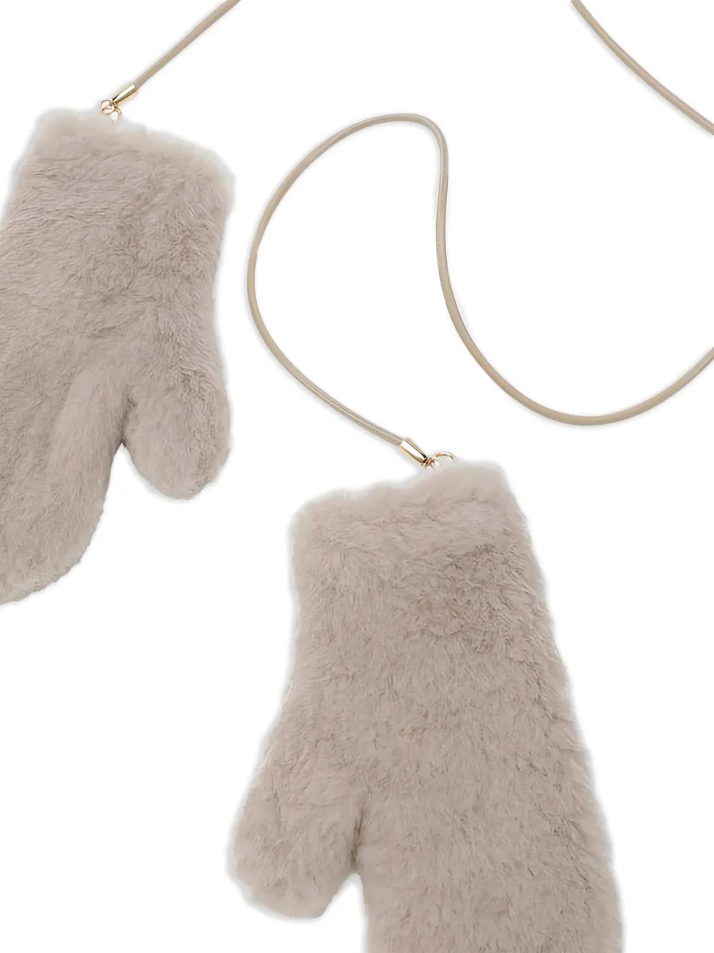 Max Mara Wanten met textuur - Beige