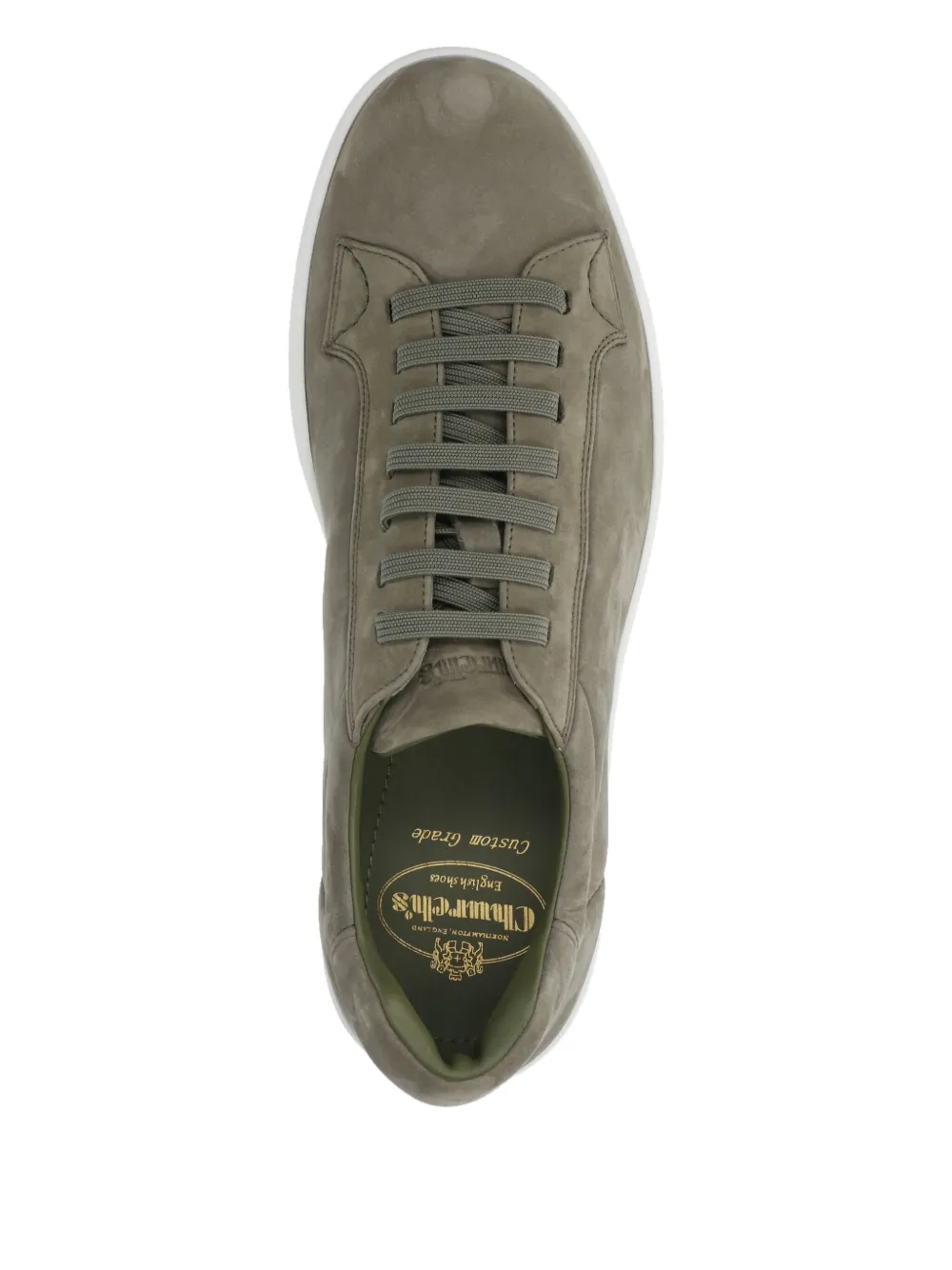Church's low-top suede sneakers Green