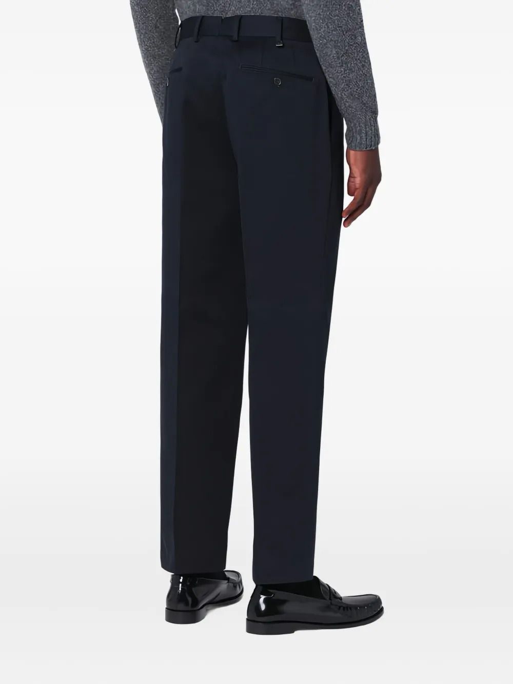 Pt Torino Side-pocket Trousers In Blue