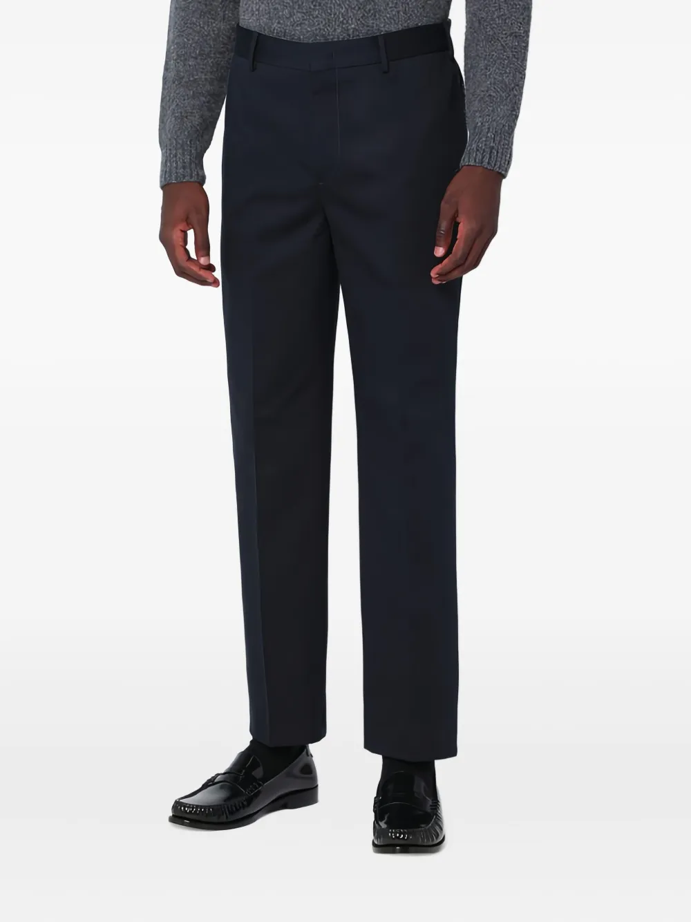 Pt Torino Side-pocket Trousers In Blue