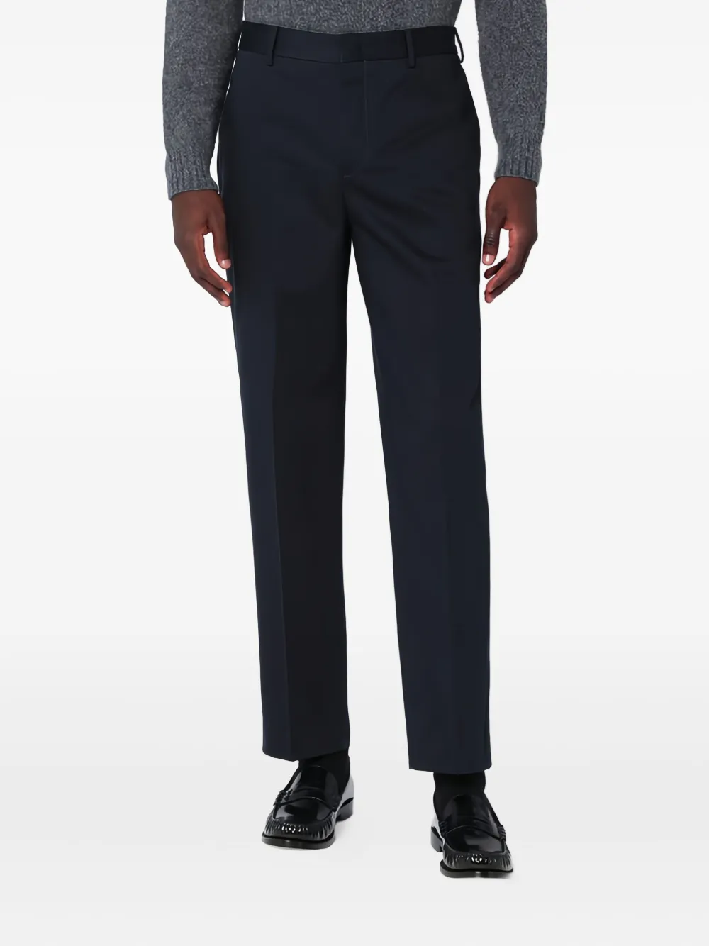 Pt Torino Side-pocket Trousers In Blue