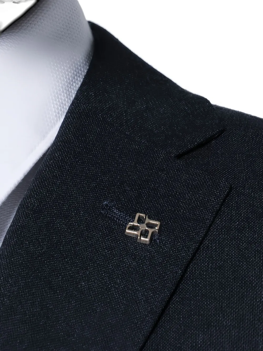 Tagliatore Pak met enkele rij knopen Blauw