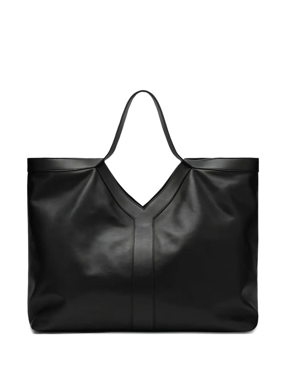 Saint Laurent Large Y detail tote bag | Black | Image 1