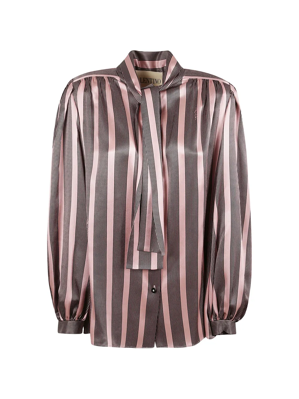 Valentino Garavani striped long-sleeve shirt - Rosa