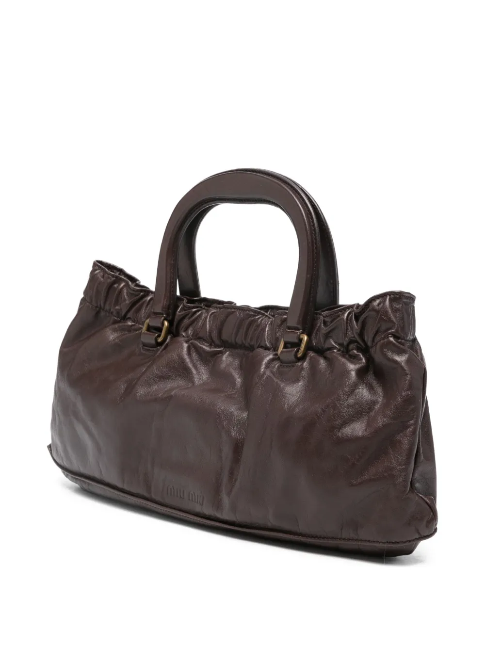Miu Miu Pre-Owned handväska i läder från 2010-talet | Image 2