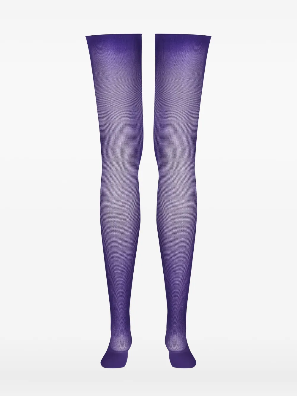 Maison Close Hold-up Stockings In Purple