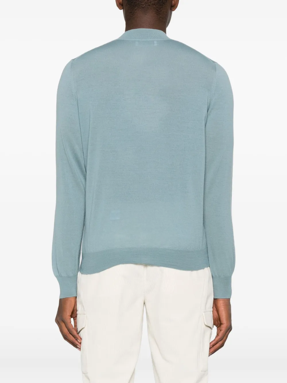 Gran Sasso Crew-neck Sweater In Blue