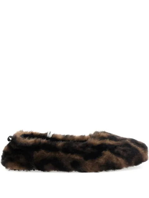 Apparis animal-print ballet flats