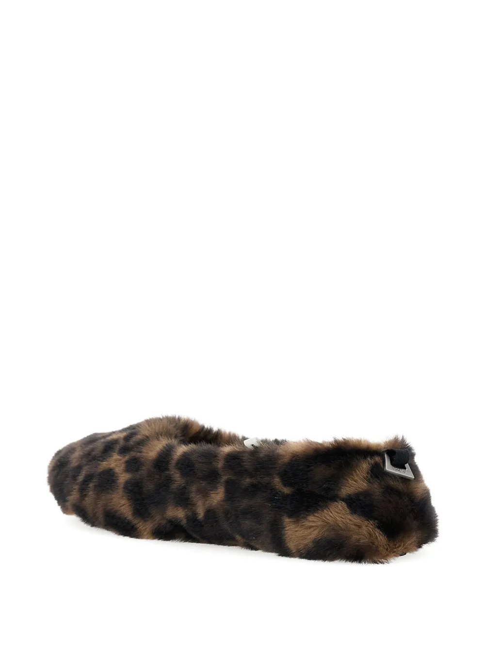 Apparis Animal-print Ballet Flats In Brown