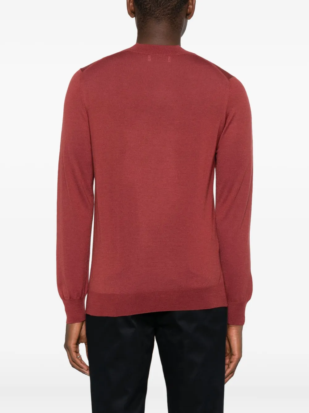 Gran Sasso Crew-neck Sweater In Red
