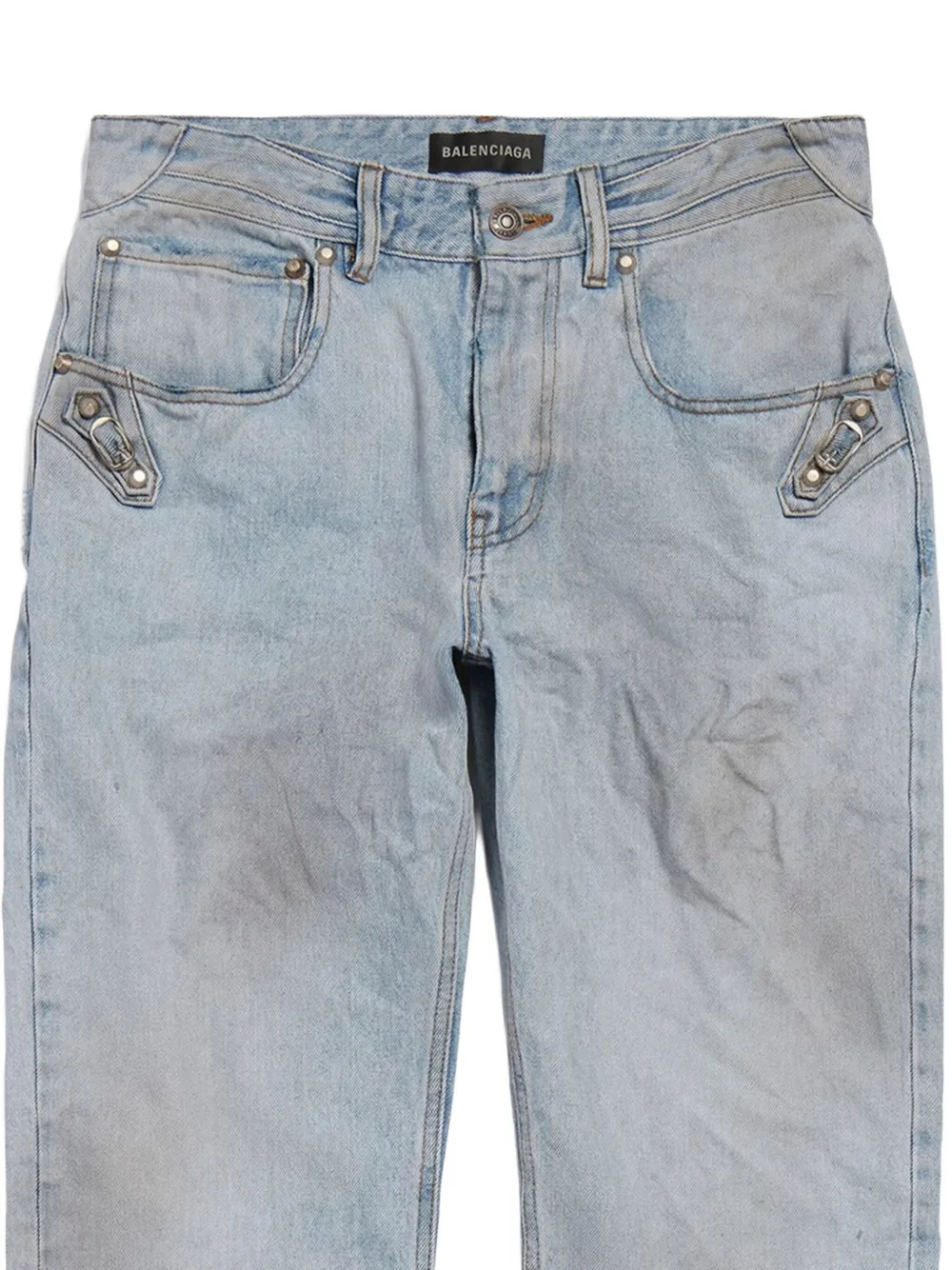 Balenciaga Straight jeans Blauw