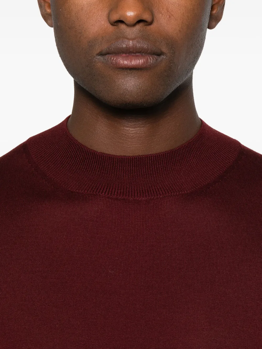 Button-Shoulder Sweater