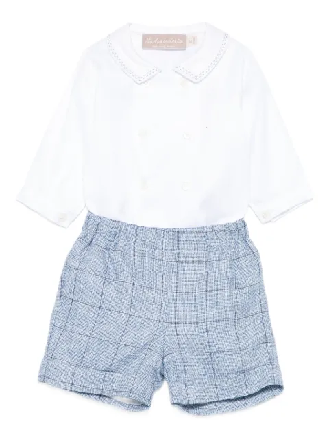 La Stupenderia plaid shorts (set of two)