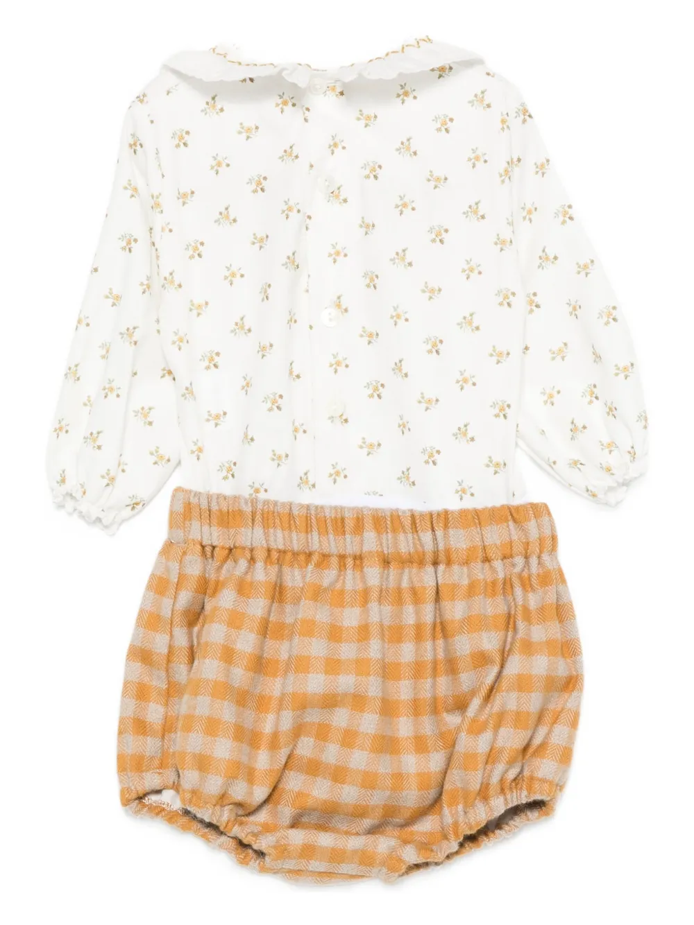 La Stupenderia checkered shorts (set of two) | Babygrow Sets | Image 2