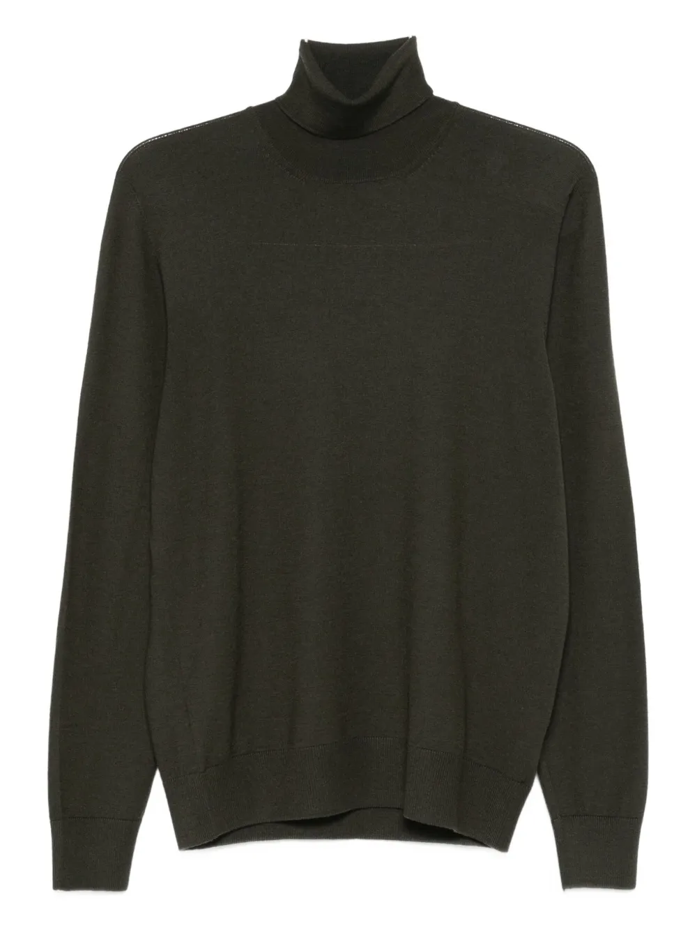 Gran Sasso Roll-neck Sweater In Green