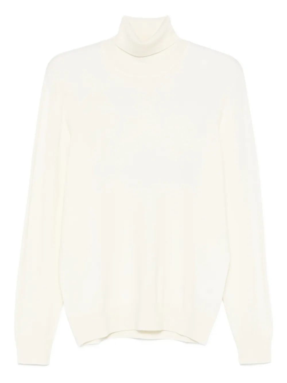 Gran Sasso Roll-neck Sweater In White