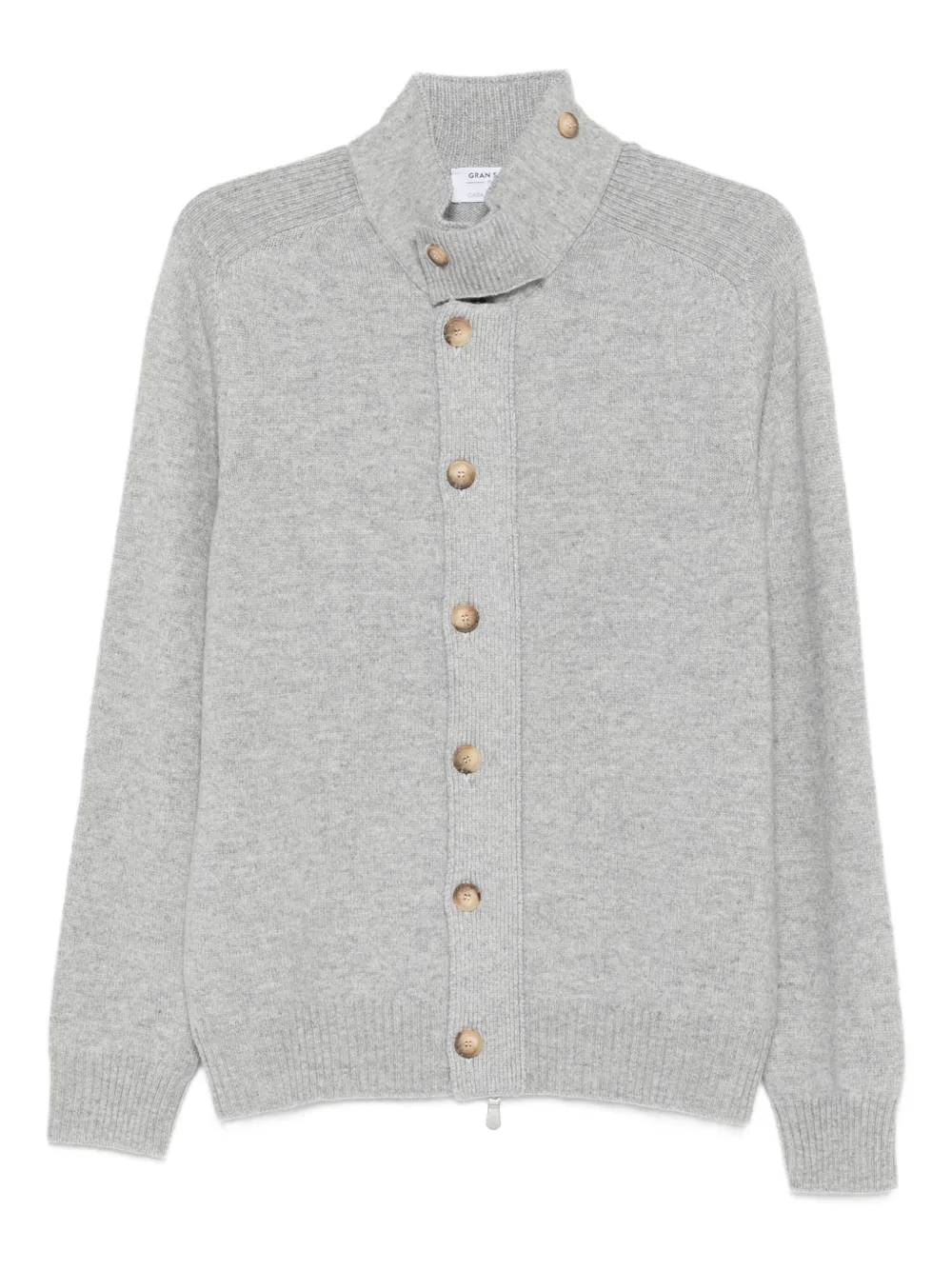 Gran Sasso button-up cardigan | Grey | Image 1