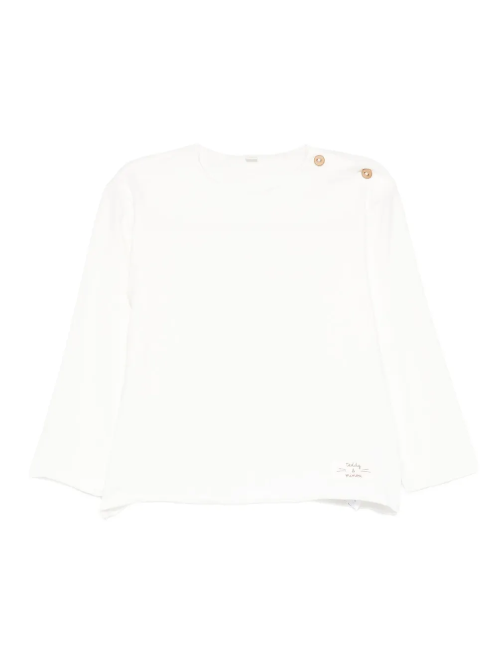 TEDDY & MINOU long-sleeve sweater - ホワイト TEDDY & MINOU long-sleeve sweater - ホワイト