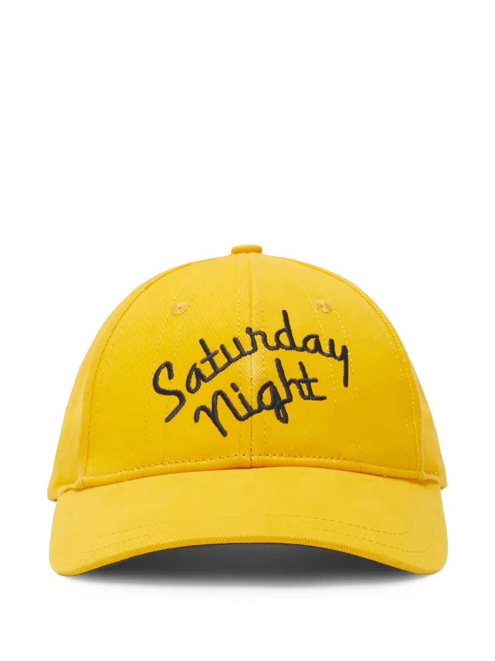 1989 STUDIO embroidered visor hat | Yellow | Image 1
