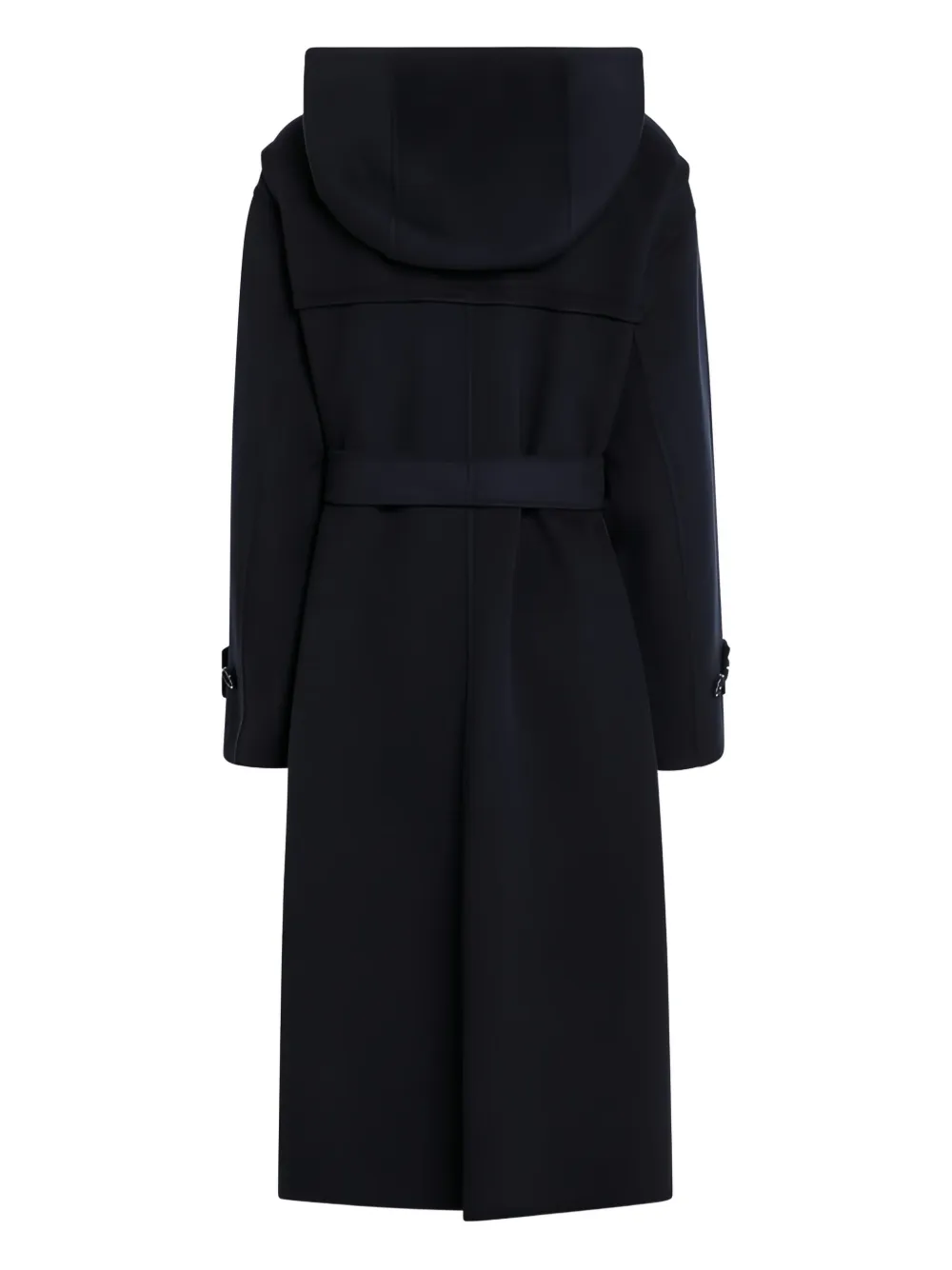 'S Max Mara Mantel met ceintuur - Blauw