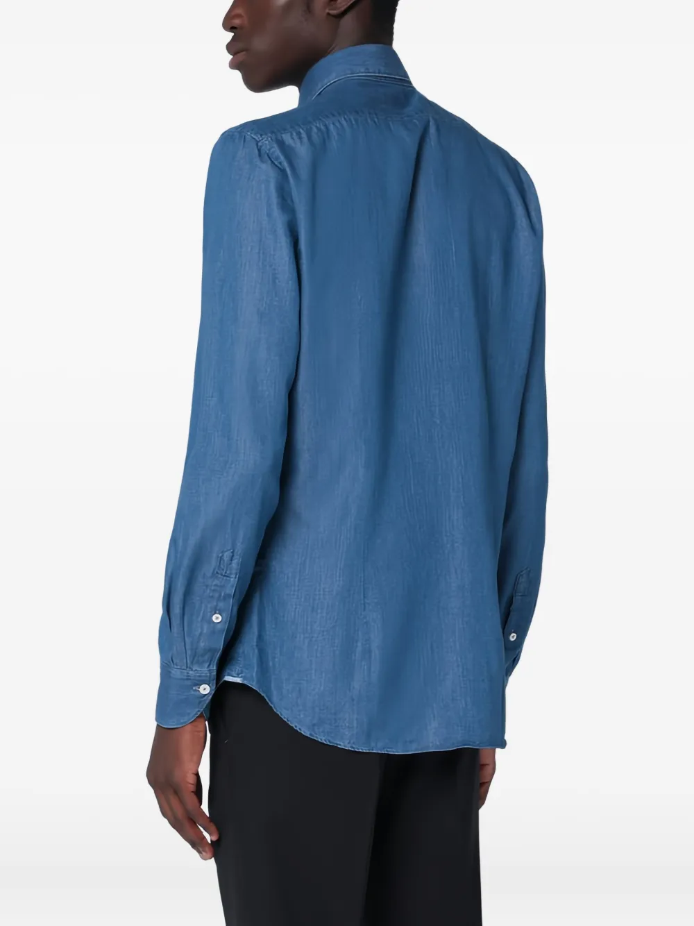 Xacus Denim Shirt In Blue