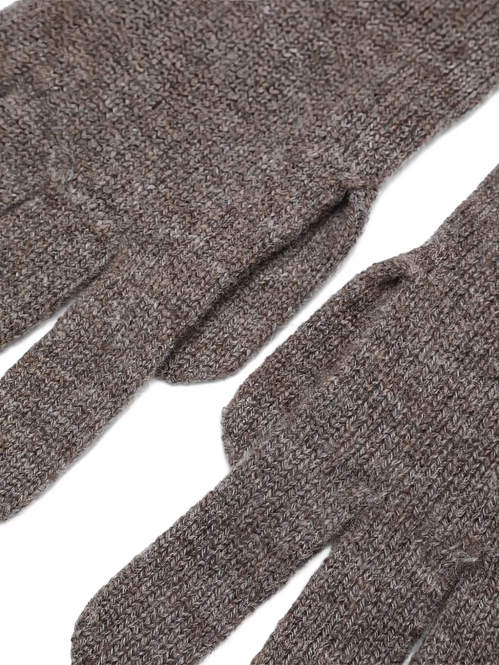 Darkpark Knitted Gloves In Gray