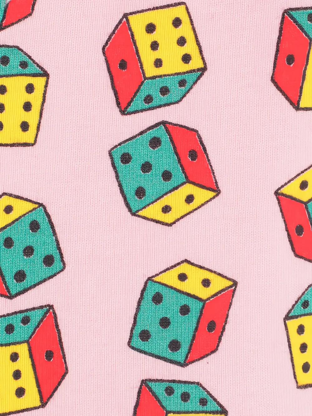 Bobo Choses Legging met kubusprint Roze