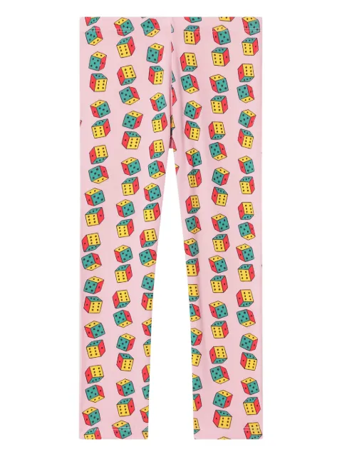 Bobo Choses cube-print leggings