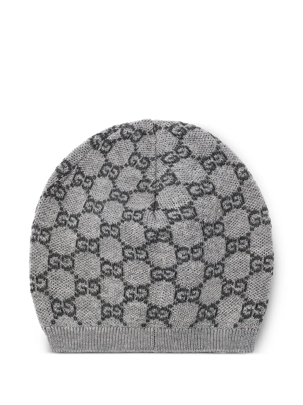 Gucci Kids Muts met logopatroon - Grijs