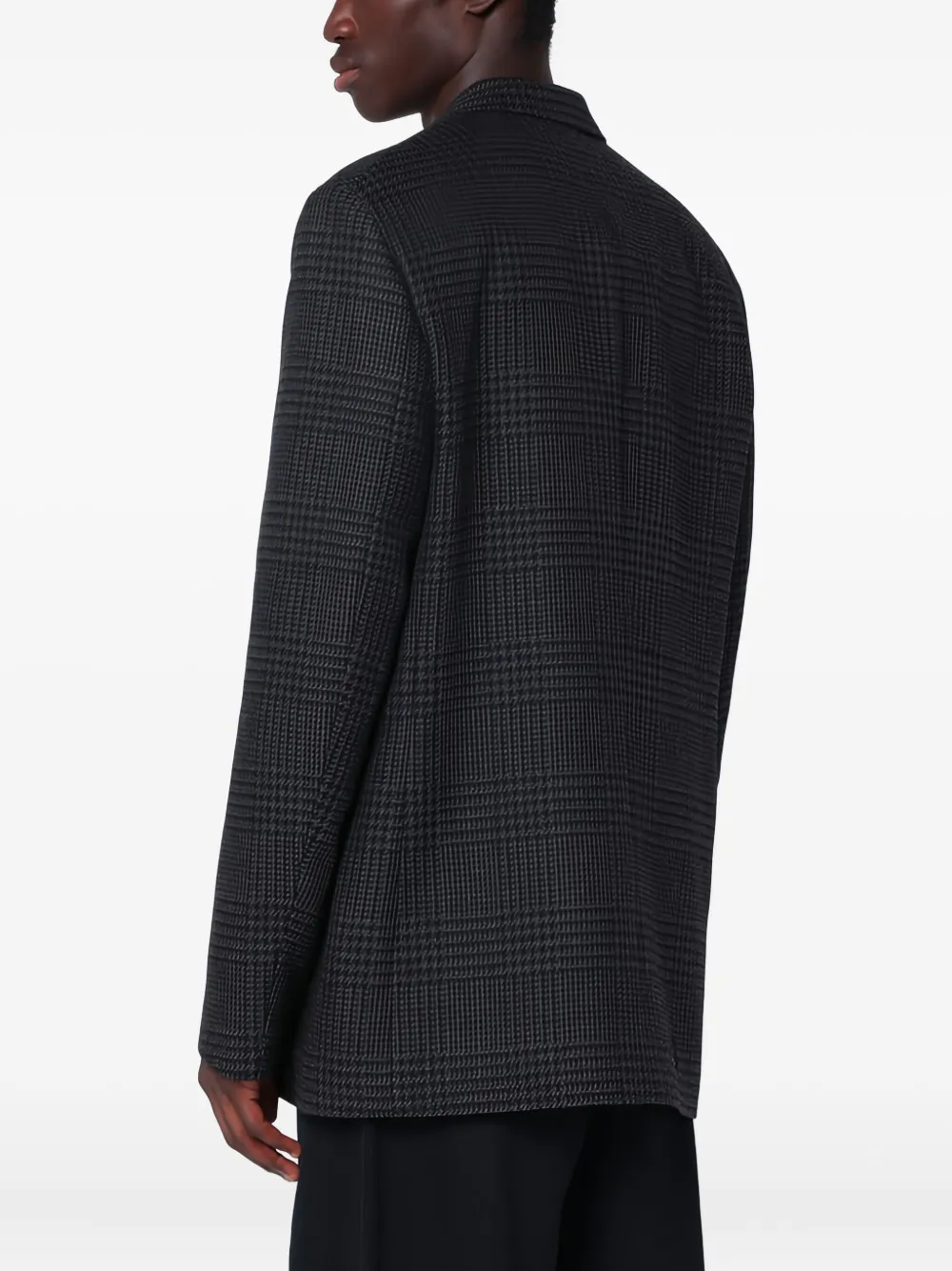 Namacheko Prince Of Wales Checked Jacket In Gray