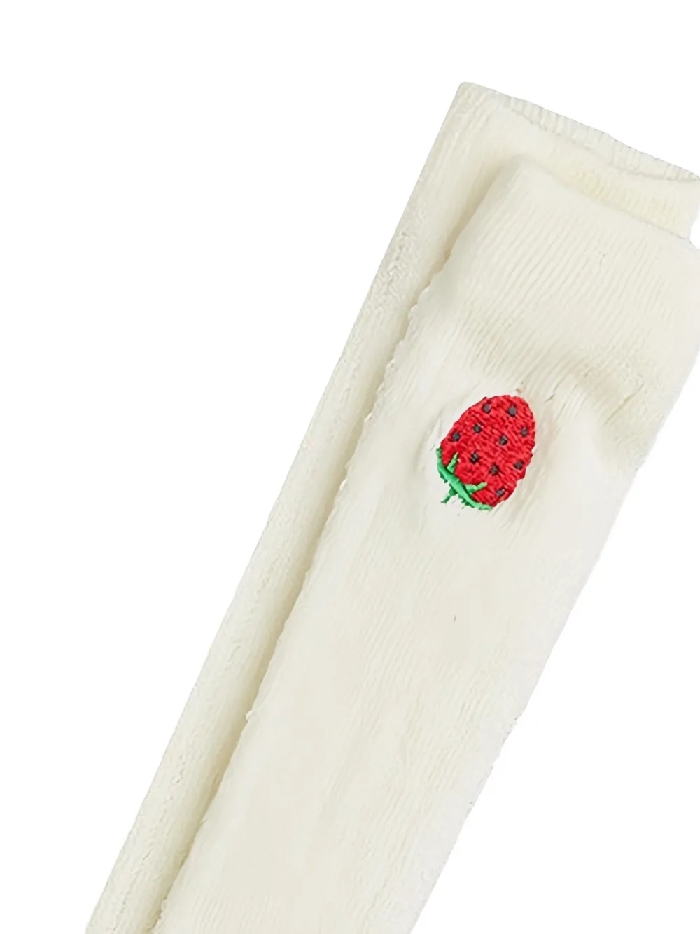 Mini Rodini Strawberry pointelle tights | Image 2