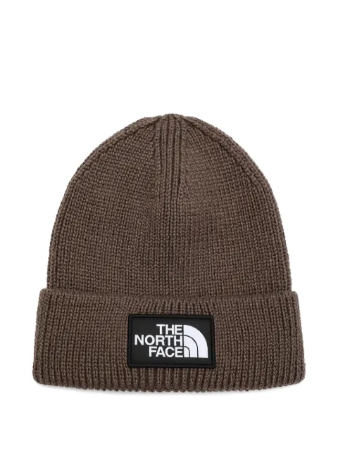 The North Face Kids logo-label beanie hat 