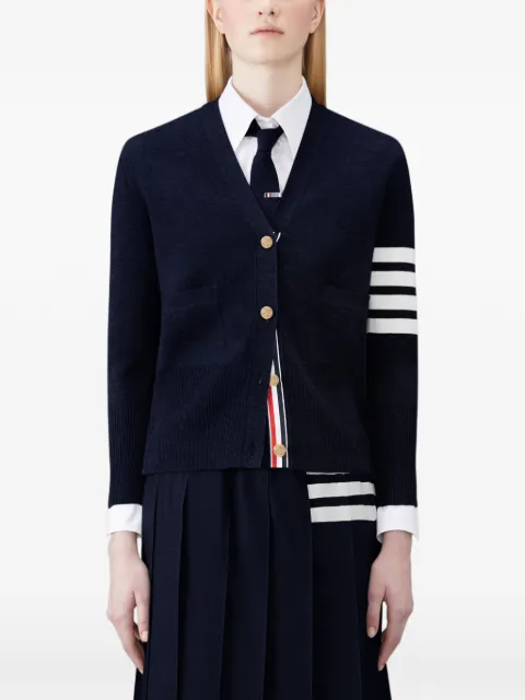 Thom Browne ストライプディテール カーディガン