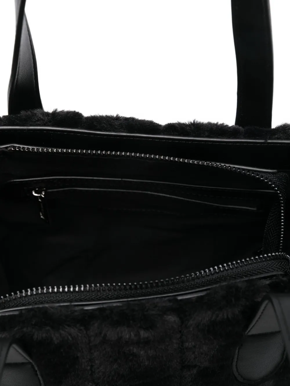 Marc Ellis Quilted Top-handles Shoulder Bag In Black