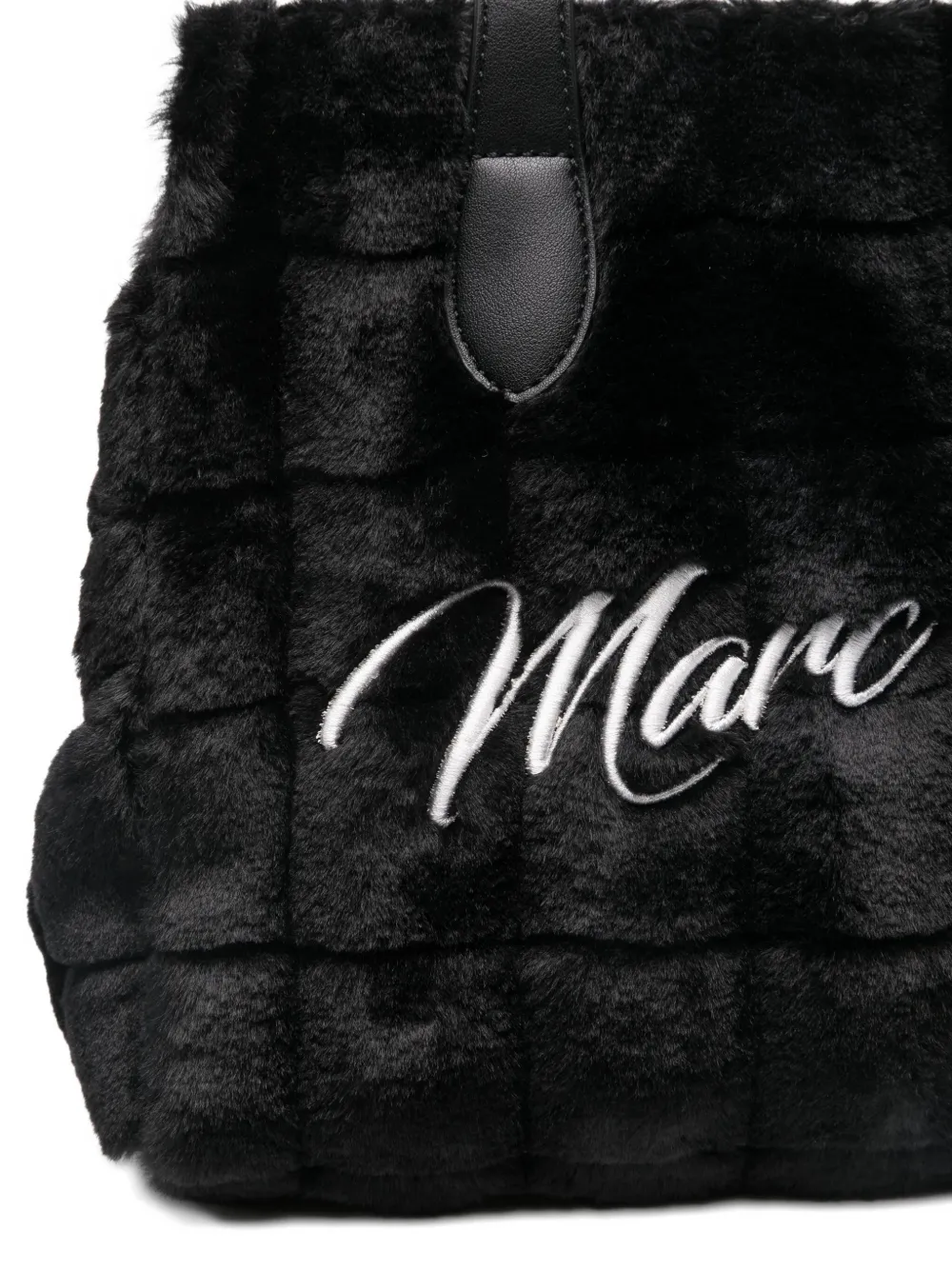 Marc Ellis Quilted Top-handles Shoulder Bag In Black
