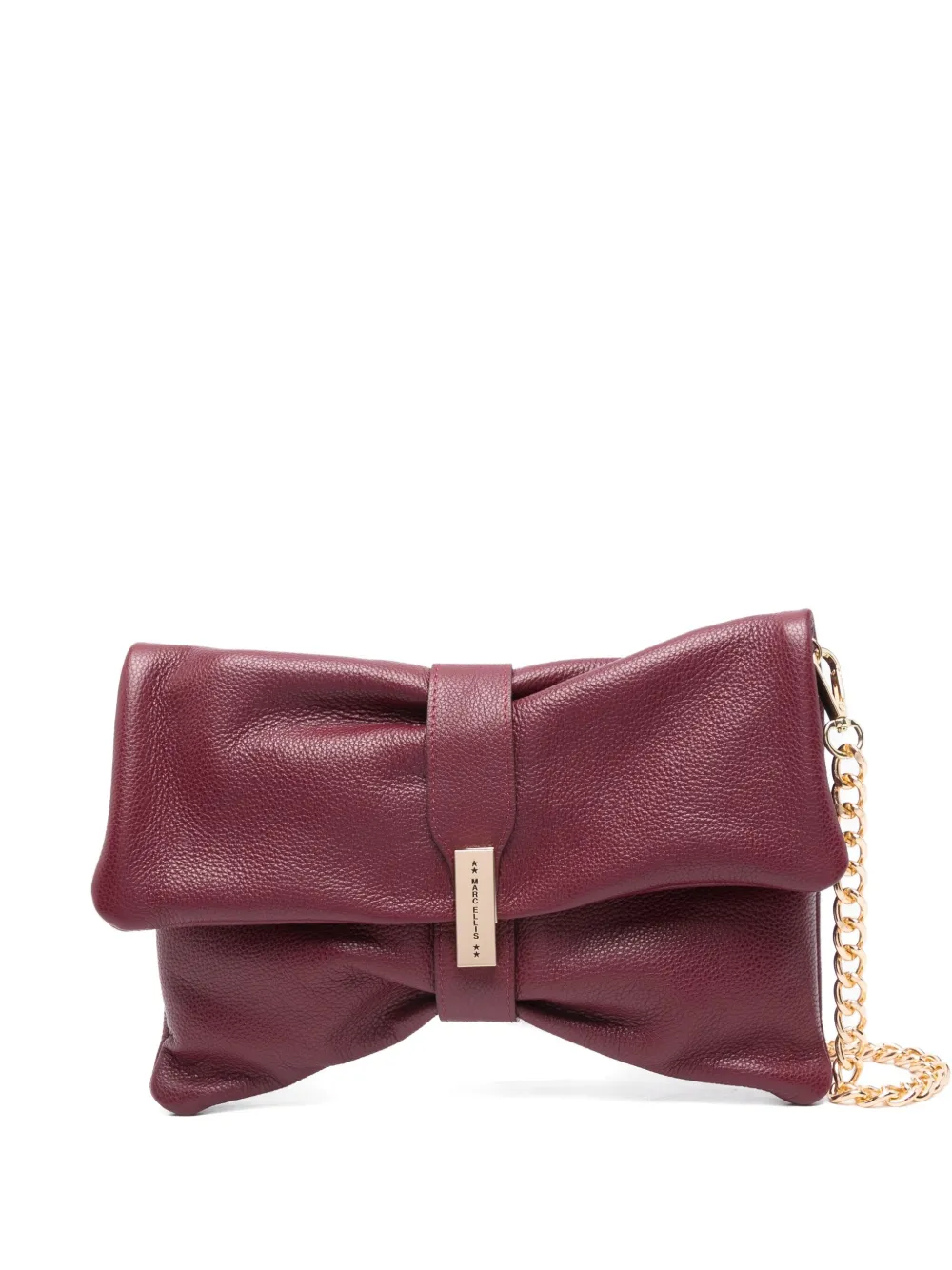 Marc Ellis Bryon Clutch Bag In Red