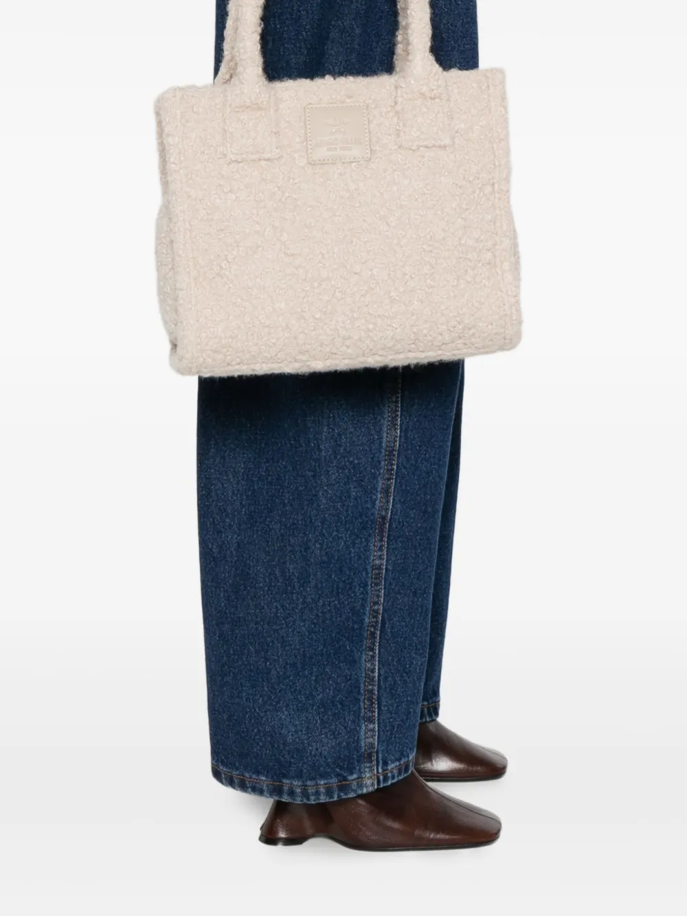 Marc Ellis Bolsa tote com patch de logo | Image 2