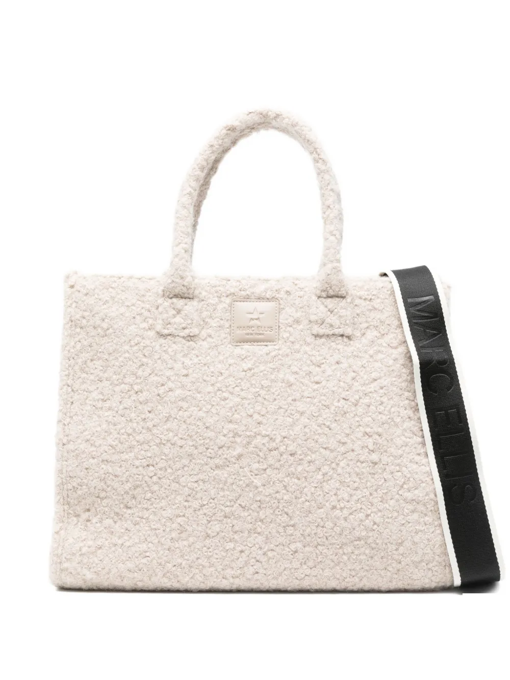 Marc Ellis Bolsa tote com pelos | Branco | Image 1