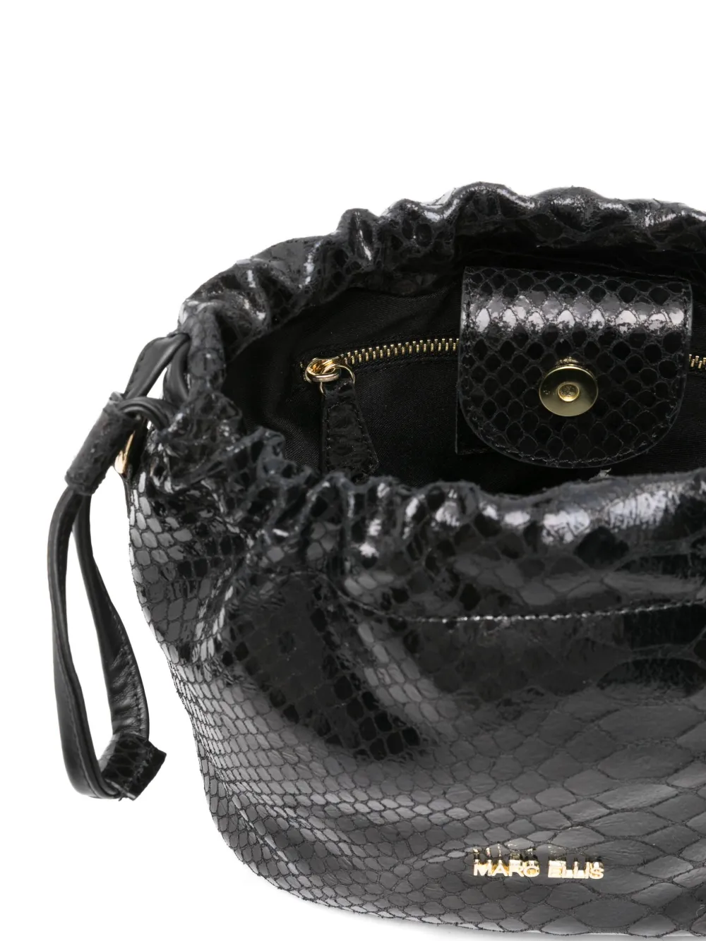 Marc Ellis Flawer Bucket Bag In Black