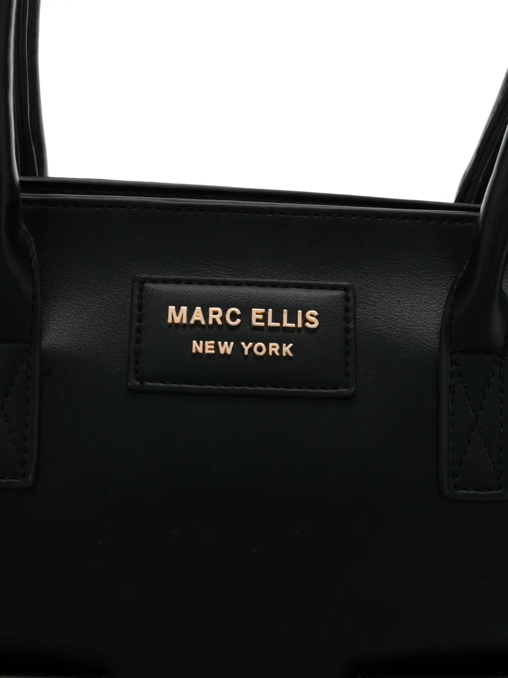 Marc Ellis Wave Tote Bag In Black